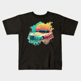 Peel Trident Very Little Muscle Car Kids T-Shirt